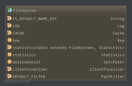 FileSystem成员属性
